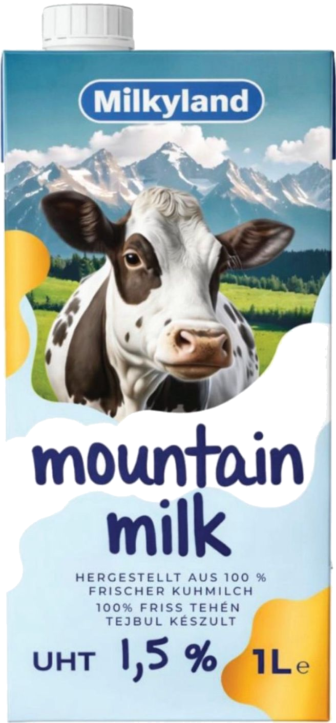 UHT milk 1 l