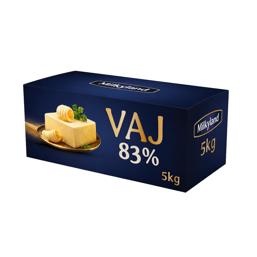 Butter 83 % – 5 kg bakery pack