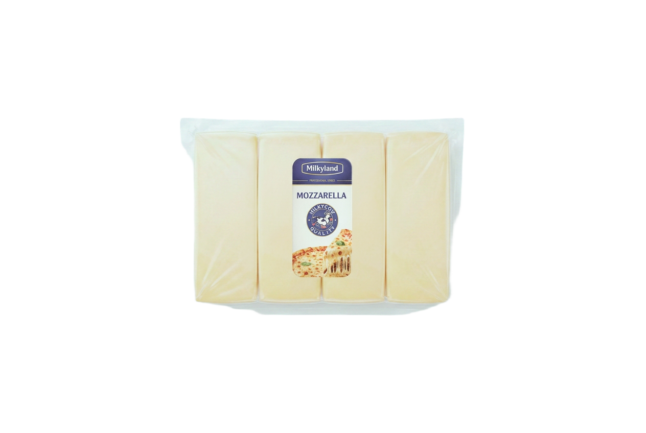 Mozzarella block 4 × 2.7 kg – multipack