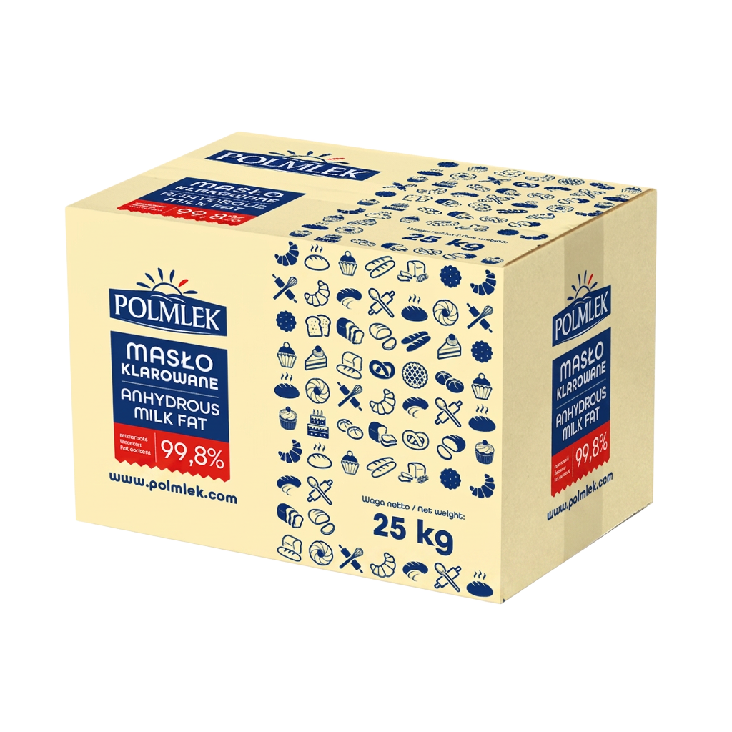 Anhydrous Milk Fat 99.8 % – 25 kg